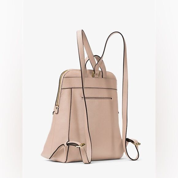 Michael Kors Rhea Medium Slim Leather Backpack - Picture 3 of 12
